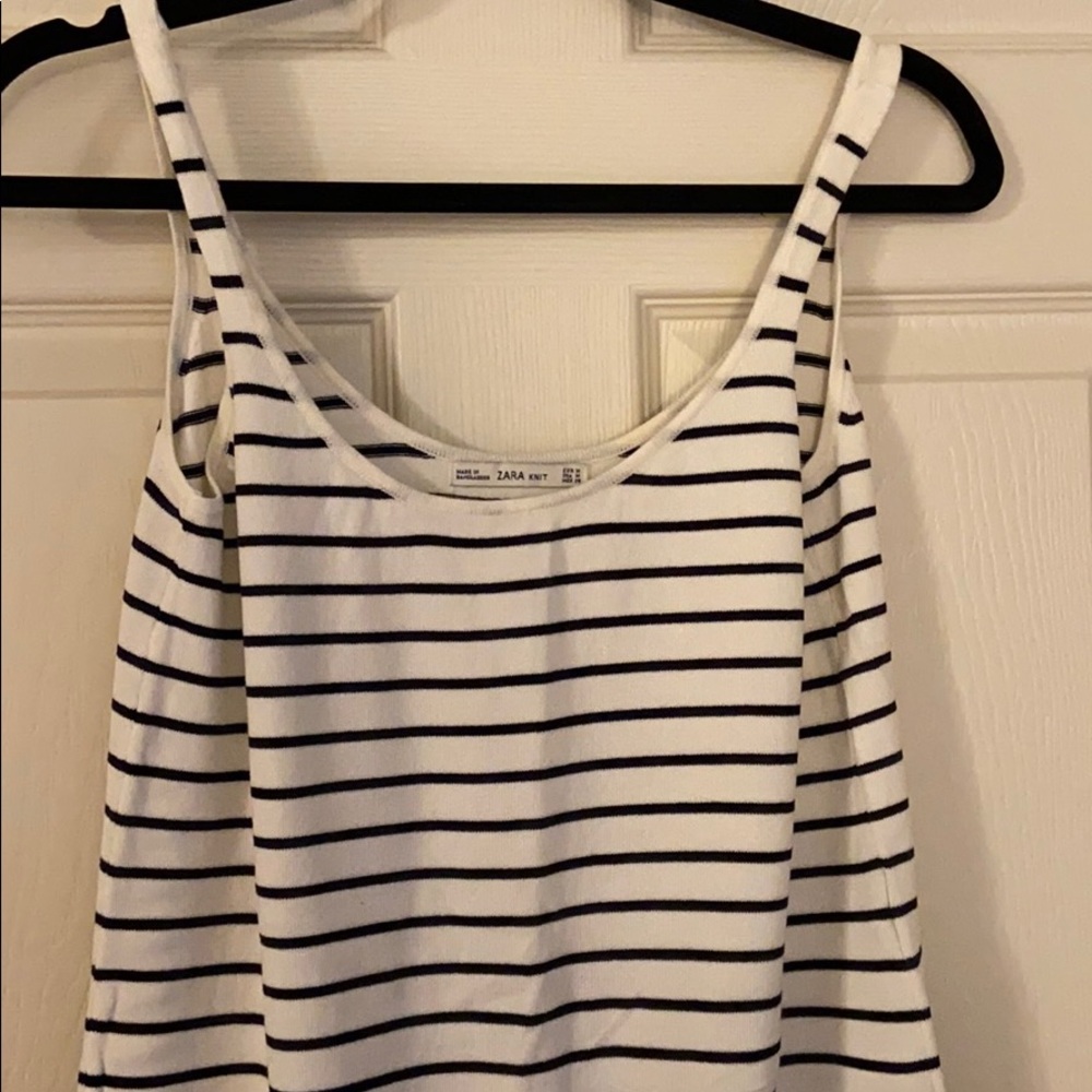Zara Knit striped maxi